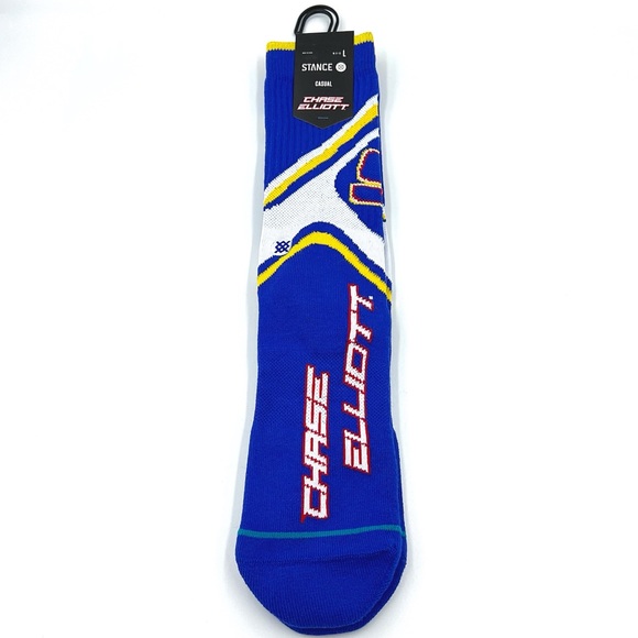 Stance Other - New Men’s Stance NASCAR Chase Elliot Casual Crew Socks Size 9-13 Large 1 Pair